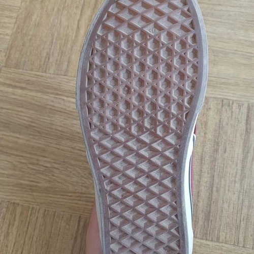 Vans shoes burgundy used, size 37