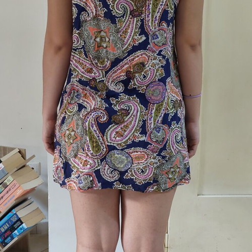 mini dress with zipper