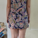 mini dress with zipper