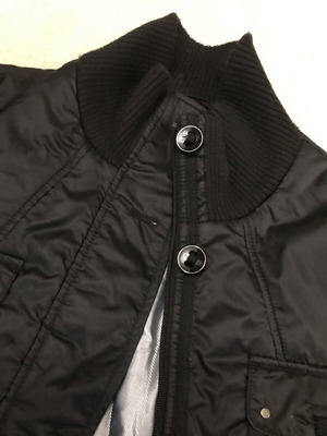 Jacket μπουφάν Biaggini αντρικό σαν καινούργιο, μαύρο με πολλές τσέπες