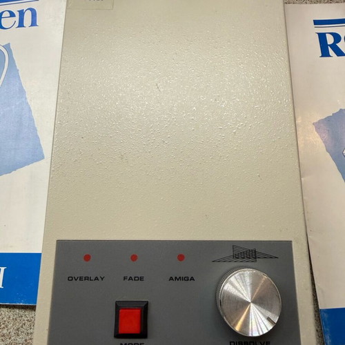 Amiga Commodore RocGen RG300C used with manual and floppy disk