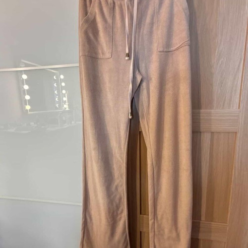 Joggers beige size L like new