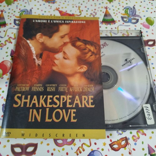 Shakespeare in Love DVD used, widescreen edition with Greek subtitles