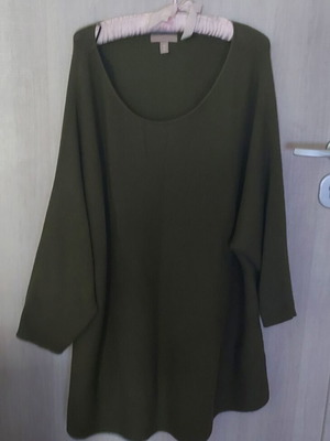H&M knitted blouse Plus Size 3XL like new, green