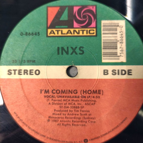 INXS Need You Tonight Mediate 12" vinyl maxi single used