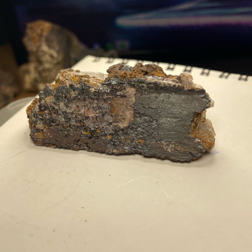 Selenite with hematite new, beautiful specimen