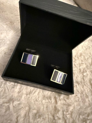 Silver cufflinks set new with box