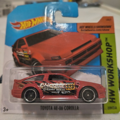 Hot Wheels Toyota AE-86 Corolla Red G-Reddy Racing new sealed