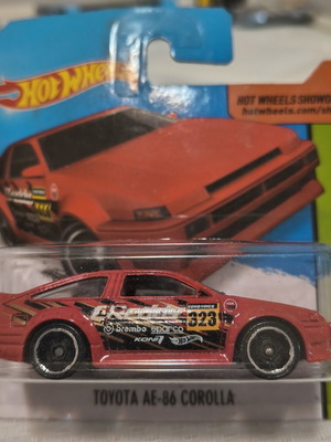 Hot Wheels Toyota AE-86 Corolla Red G-Reddy Racing new sealed