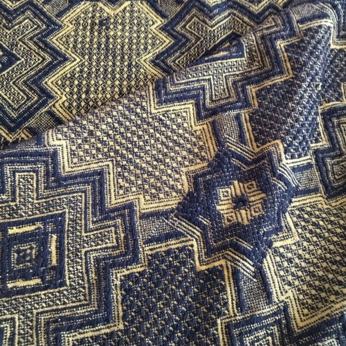 Rug new, double-sided, 215x330 cm, yellow and black