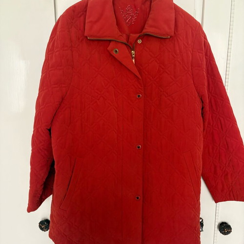 Canda jacket like new, red, size 48