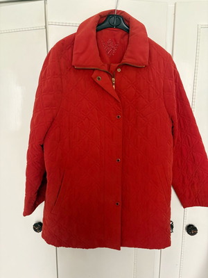 Canda jacket like new, red, size 48