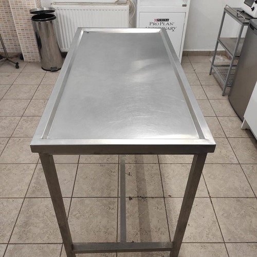 Stainless Steel Veterinary Examination Table used