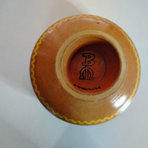 Ceramic bowl signed ΤΕΝΥ used with minor marks