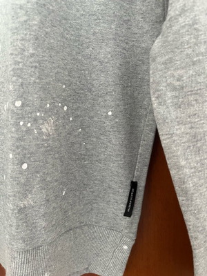Maison Scotch women's thin sweatshirt used, gray, size M