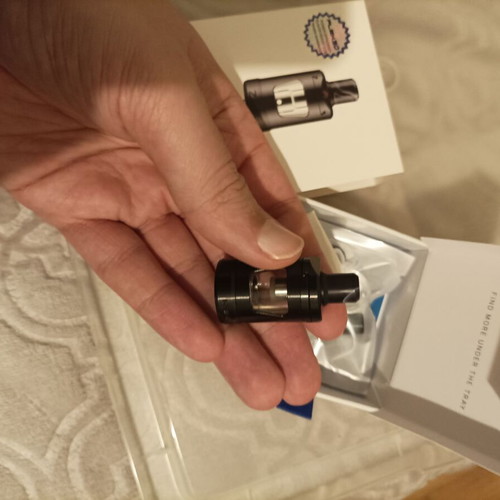 Innokin Zlide e-cigarette atomizer 4ml 24mm silver like new