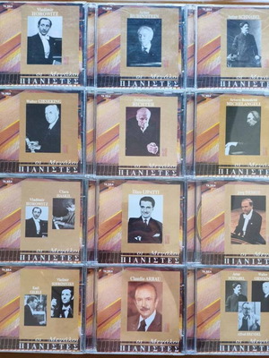 The Great Pianists CD set, classical