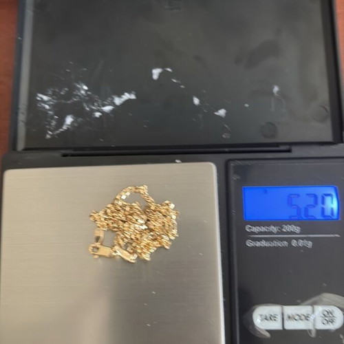 Aloro Cuban Link 14K Gold Chain new