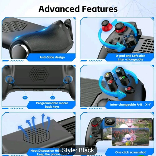 Gaming Controller used with Bluetooth and multiple features