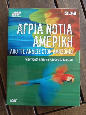 Wild South America DVD set like new, dubbed