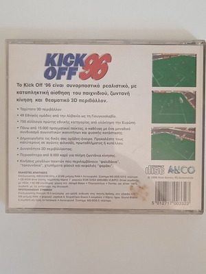 Kick Off 96 PC CD ROM game