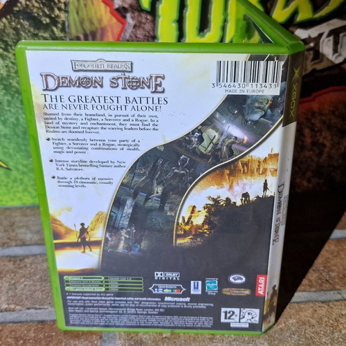 Forgotten Realms Demon Stone Xbox mint