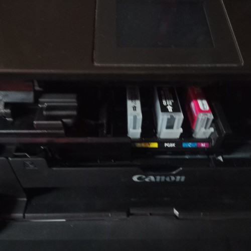 Πολυμηχάνημα Canon MG7150 μεταχειρισμένο, δεν αναγνωρίζει την κεφαλή, καφέ