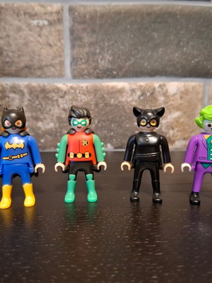 DC Heroes vs Villains Playmobil φιγούρες καινούργιες, σετ 4