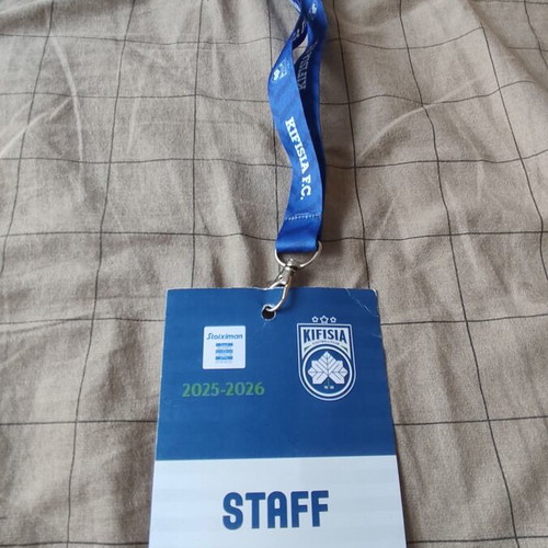 Kifisia FC Genuine Stadium Entry Accreditation 2025-2026