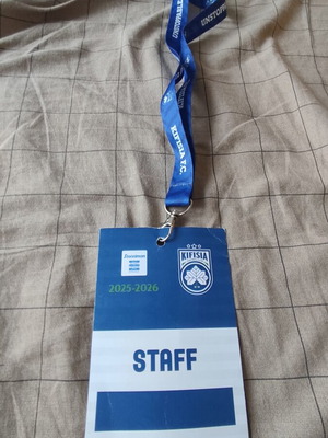 Kifisia FC Genuine Stadium Entry Accreditation 2025-2026