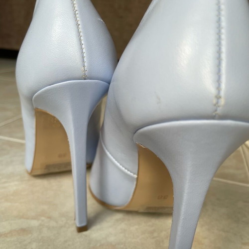 Tsakiris Mallas blue pumps like new, size 38