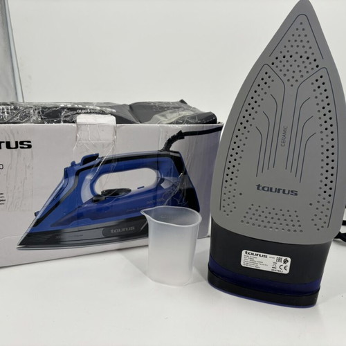 Taurus Quios 3000 Steam Iron New, Blue and Black, 3000 W