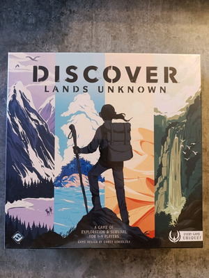 Discover lands unknown board game new