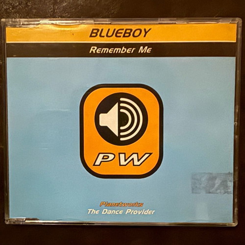 Blue Boy Remember Me CD Maxi-Single like new, Planetworks Rare Edition