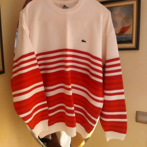 Lacoste men's sweater XL 100% cotton like new