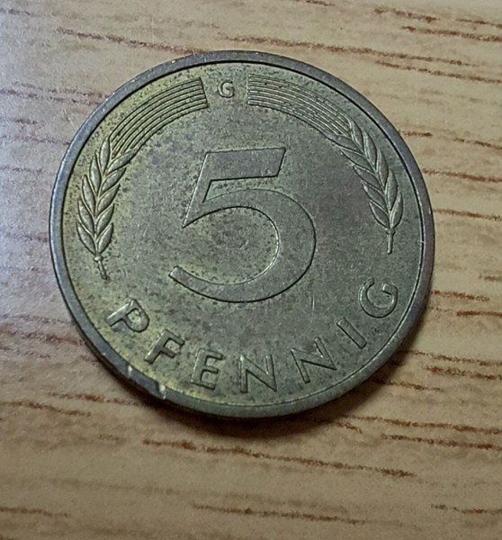 ΓΕΡΜΑΝΙΑ 5 pfennig 1982-G