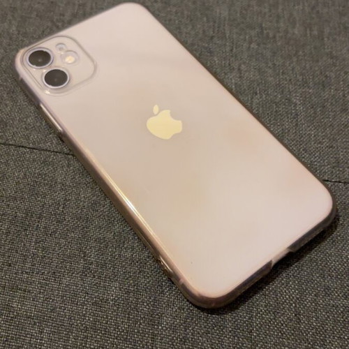 iPhone 11 used, purple, battery health 55%
