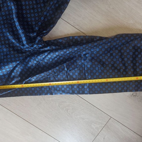 Men's satin pajamas XL new, black and blue