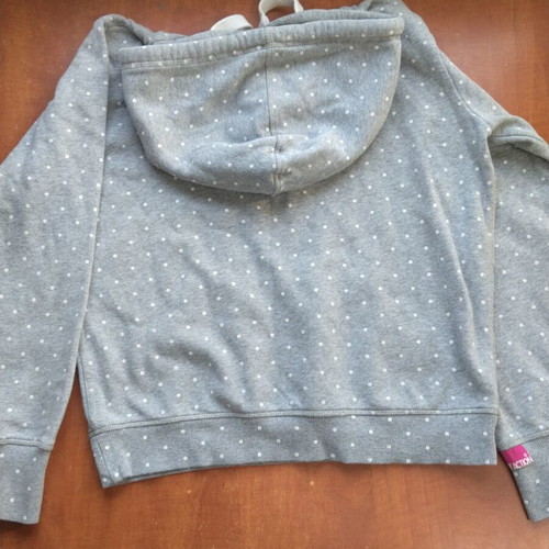 Body Action hoodie used, gray with pink, size XL