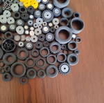 Lego wheels used, various pieces