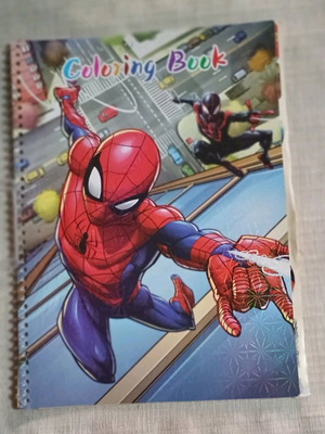 Coloring Book SPIDERMAN με 30σελ και 20 αυτοκόλλητα σαν καινούργιο