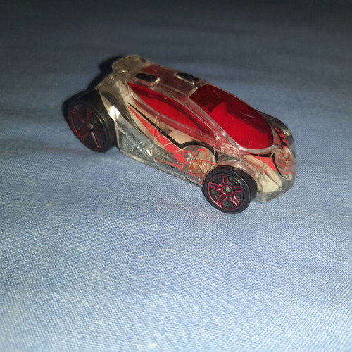 Hot Wheels Vandetta X-Raycers μεταχειρισμένο αυτοκίνητο παιχνιδιού, διαφανές σώμα, κλίμακα 1:64