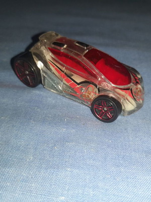 Hot Wheels Vandetta X-Raycers μεταχειρισμένο αυτοκίνητο παιχνιδιού, διαφανές σώμα, κλίμακα 1:64