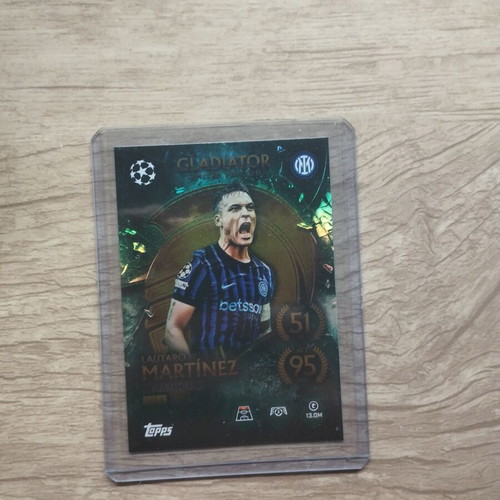 Topps Match Attax 2025/26 Lautaro Martínez Gladiator Limited Edition card like new