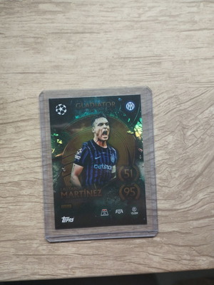 Topps Match Attax 2025/26 Lautaro Martínez Gladiator Limited Edition card like new