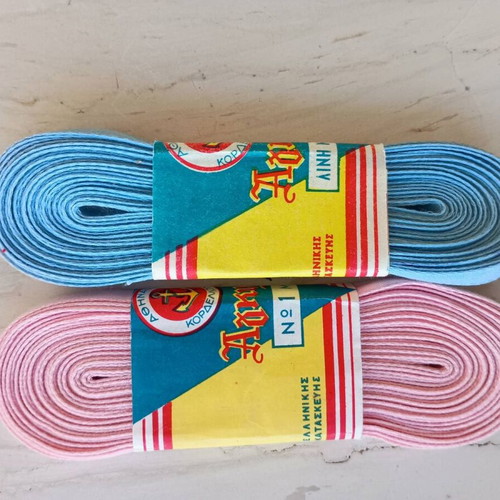 Anchor Ribbon used, two old spools