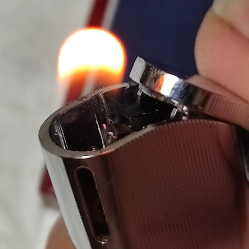 Maruman DL-35 piezoelectric lighter, Japan 1990s, in original box