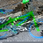 Παιδικό ποδήλατο Alpina πράσινο σε άριστη κατάσταση με φωτάκια