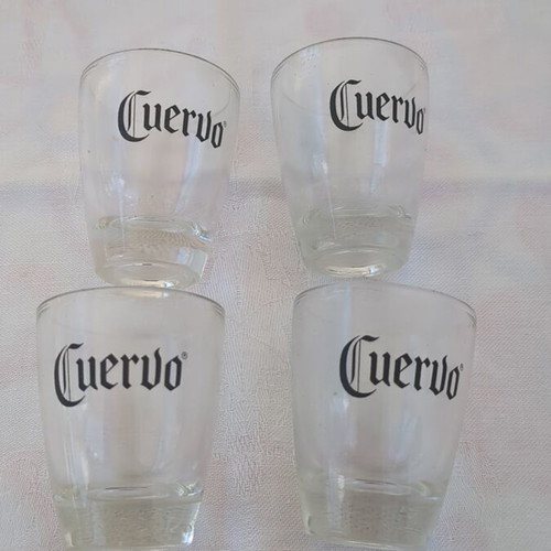 Cuervo shot glasses set of 4 new