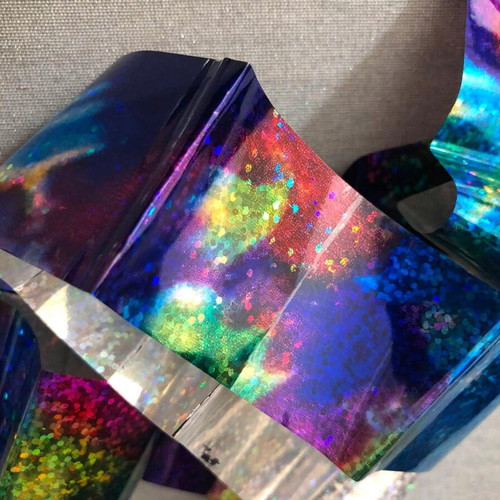 Holo Cracks Nail Art Foil Wrap new nail stickers